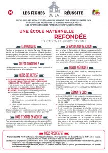 fiche 14 ecoles maternelles