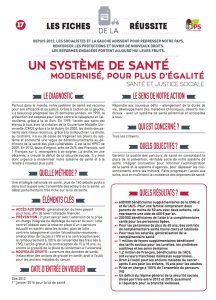 fiche 17 systeme de sante modernise