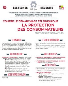 fiche 21 protection consommateurs telephone