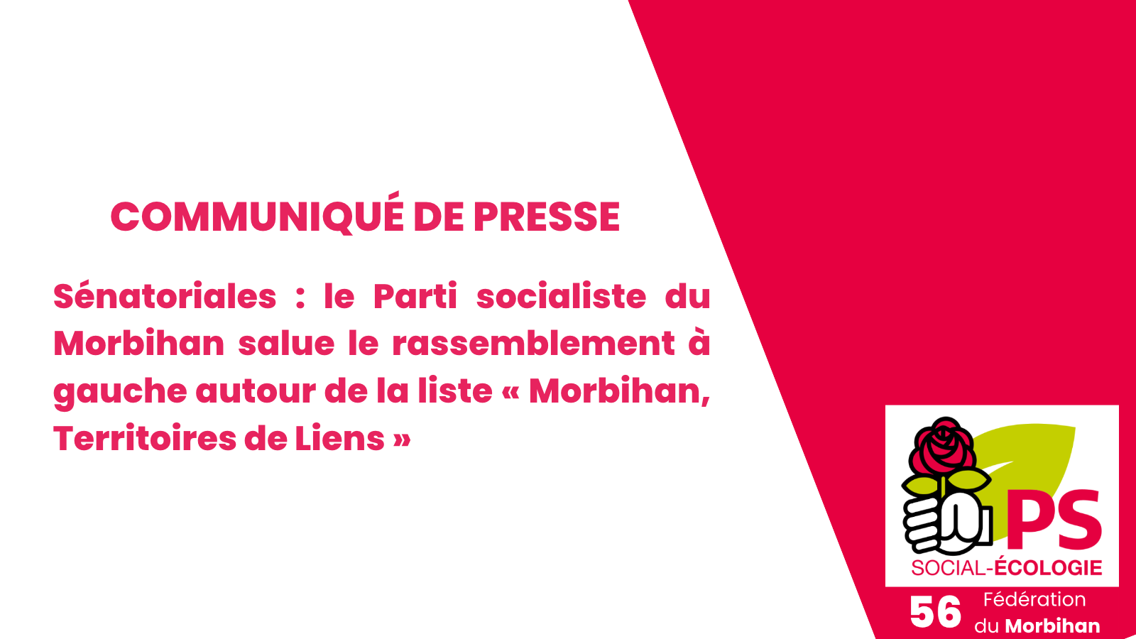 S Natoriales Le Parti Socialiste Du Morbihan Salue Le Rassemblement